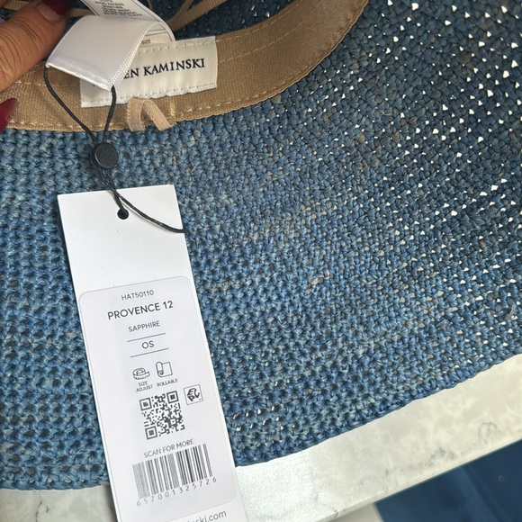 Helen Kaminski Provence 12 Packable Raffia Hat NWT - Picture 7 of 7